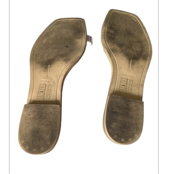 Dolce Vita Isala Sandals Iridescent Size 9 - Picture 7 of 8